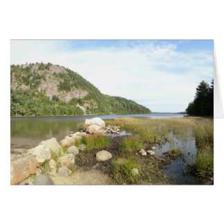 Echo Lake Beach at Acadia National Park