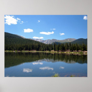 Echo Lake Mt Evans Colorado Poster