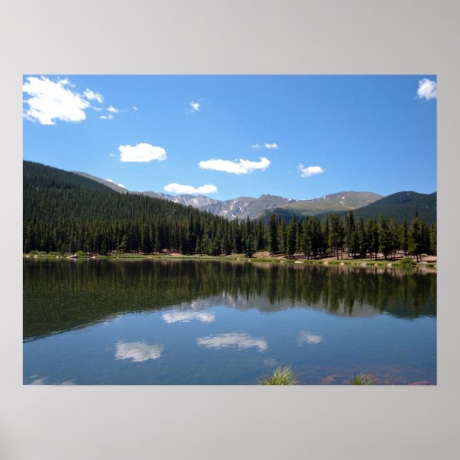 Echo Lake Mt Evans Colorado Poster (Front)