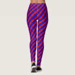 Echo Leggings<br><div class="desc">Red and blue Nautical flag symbol ECHO</div>
