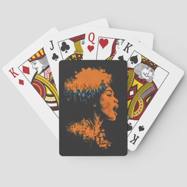 Echo of the Crowd Playing Cards (Back)