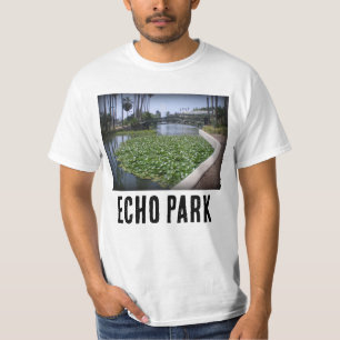 Echo Park Lake in Los Angeles, California T-Shirt