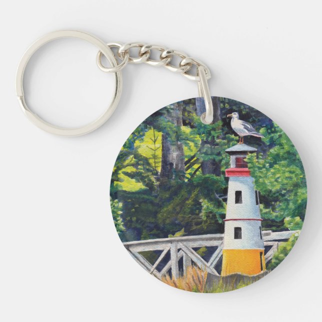 Echo Point Lighthouse Key Ring (Front)