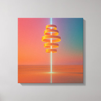 Echo Spire Canvas Print