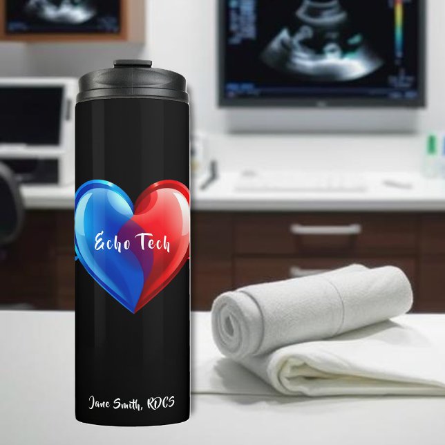 Echo Tech-Cardiac Sonographer Thermal Tumbler (Echo Tech-Cardiac Sonographer Thermal Tumbler )