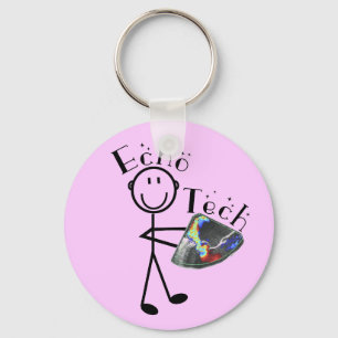 Echo Tech Gifts (Cardiac Echo Technician) Key Ring