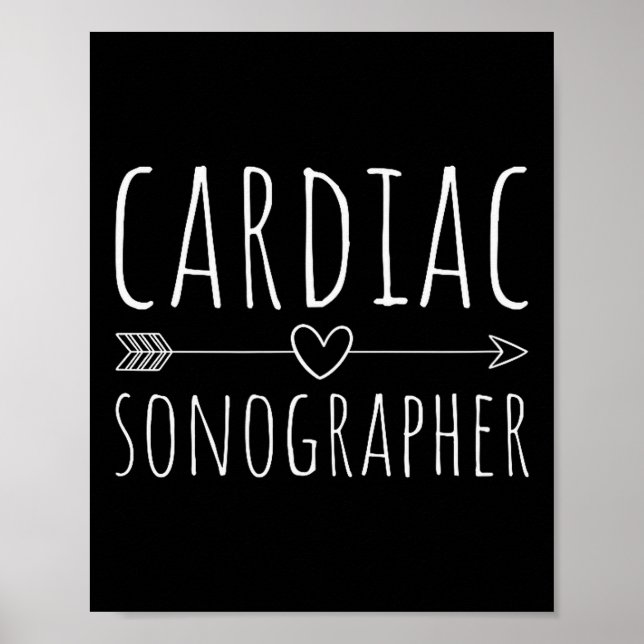 Echo Tech, Rs, Cardiac Sonographer  Poster (Front)