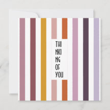 Echo Trails Custom Card – Pink Hues Stripes