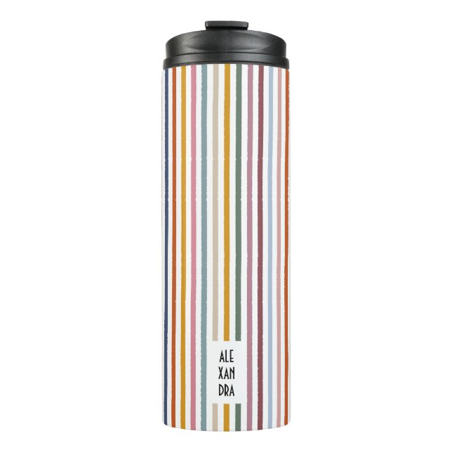 Echo Trails Custom Thermal Tumbler – Multicolor (Front)