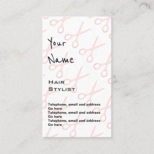 "Echoes" Hair Stylist Appointment Cards