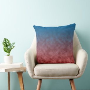 Echoes in Bluefire Cushion