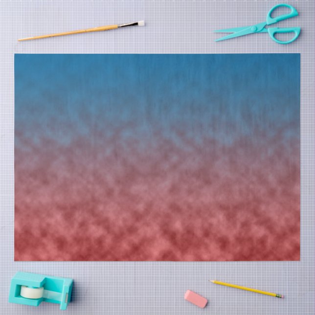 Echoes in Bluefire Tissue Paper (Craft)