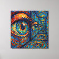 “Echoes in the Iris” - A Surreal Portrait