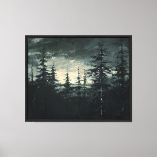 Echoes in the Pines Canvas Print