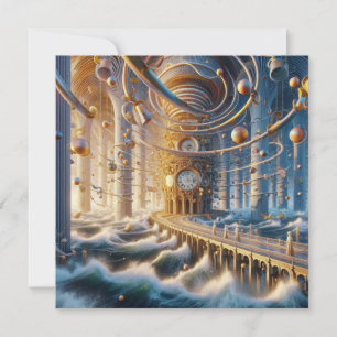 Echoes of '73: The Chronos Ocean's Labyrinth Holiday Card