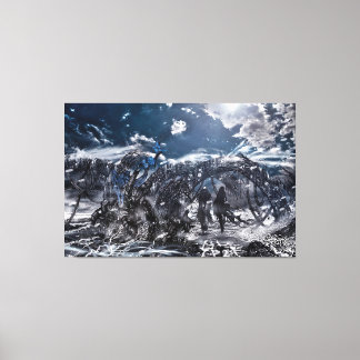 Echoes of a Forgotten Machine Canvas Print