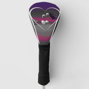 Echoes of a Metallic Romance  Golf Head Cover