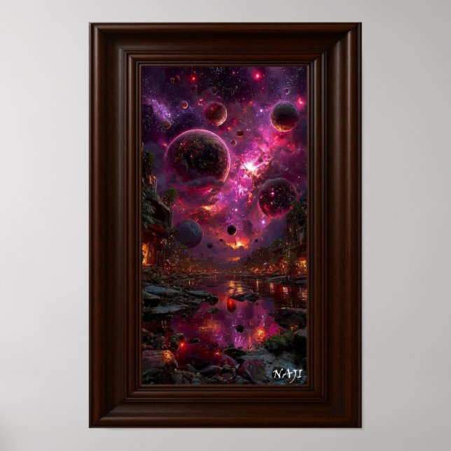 Echoes of a Shattered Universe Poster (Front)
