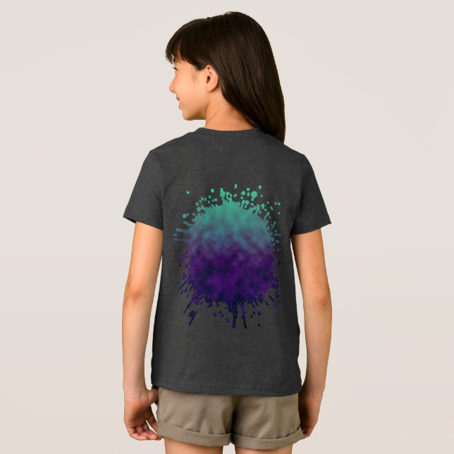 Echoes of Amethyst Tide Tri-Blend Shirt (Back Full)
