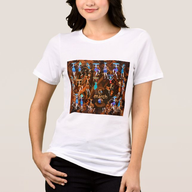  Echoes of Empowerment: March 8th T-Shirts & Tops (Front)