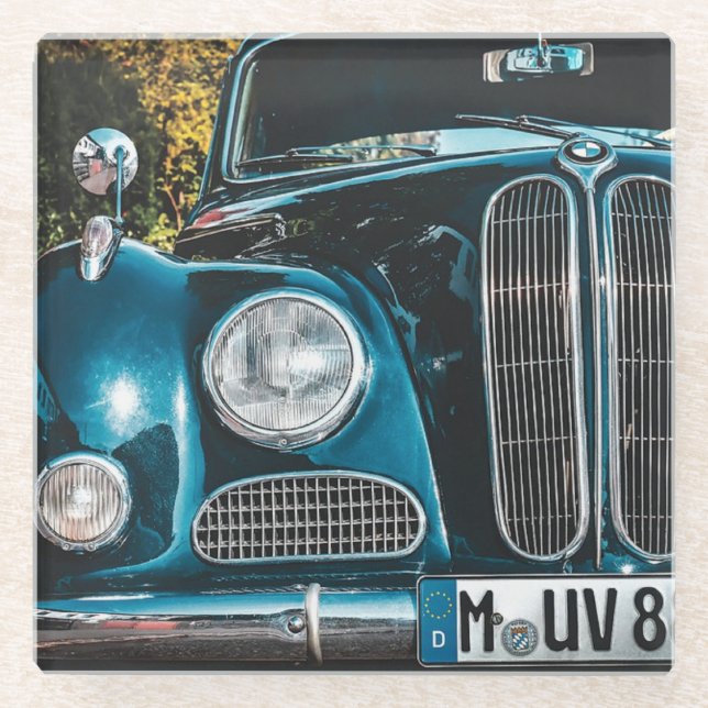 Echoes of Engineering Glass Coaster (Front)