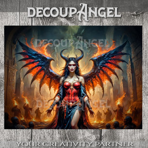 Echoes of Lilith Decoupage Tissue Paper