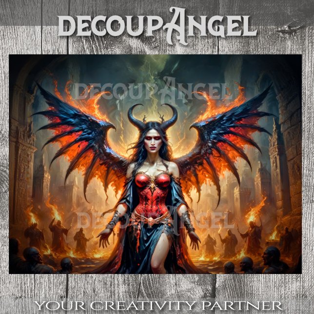 Echoes of Lilith Decoupage Tissue Paper (Creator Uploaded)