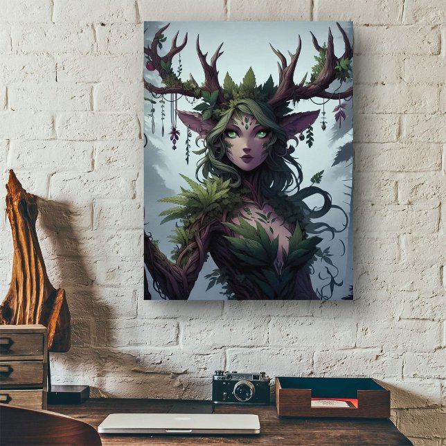 Echoes of the Enchanted Forest Canvas Print (Creator Uploaded)