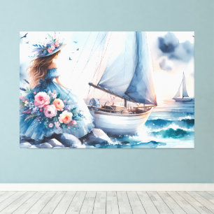 Echoes of the Tide Canvas Print