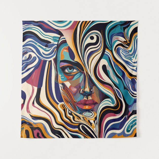 Echoes of the Veiled Spectrum -  Tapestry (Front)