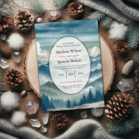 Echoes Through the Misty Pines Wedding