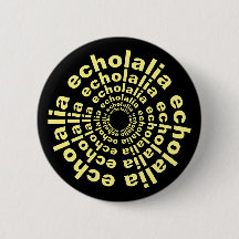 Echolalia Circle Neurodiversity Stim Text