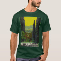 Echternach vintage travel poster