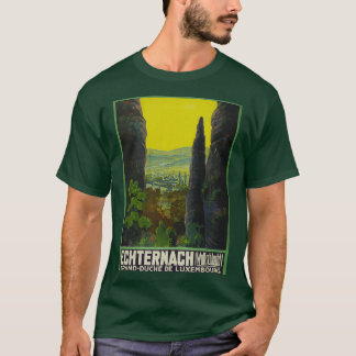 Echternach vintage travel poster T-Shirt