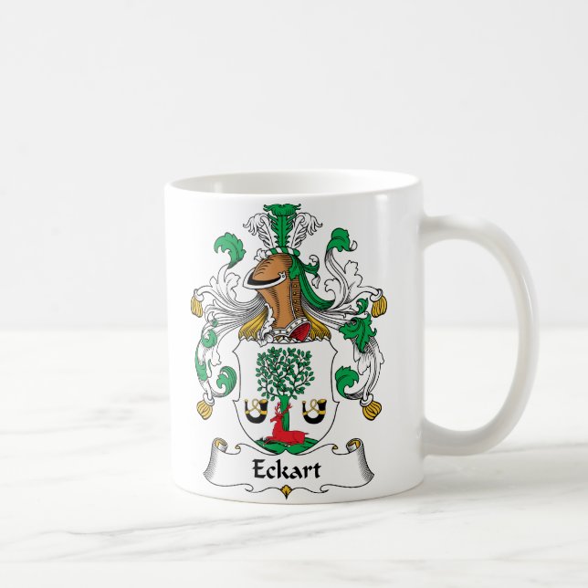 Eckart Family Crest Coffee Mug (Right)