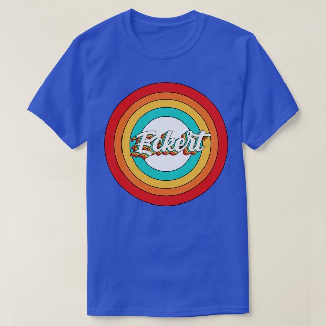 Eckert Name Shirt Vintage Eckert Circle (Design Front)