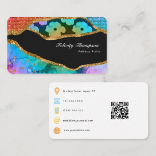 Eclectic Glitter Business Card