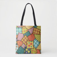 Eclectic Patchwork: Diverse Pattern Mix