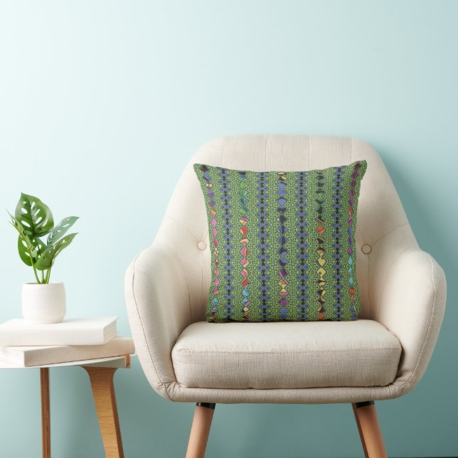 Eclectic Tie Dye Cushion (Chair)