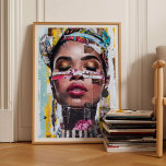 Eclectic Woman Painting Pop Art Large Wall Art<br><div class="desc">Eclectic Woman Painting Pop Art Large Wall Art Maximalist Painting Street Art Loft Wall Art Black Woman Portrait | PRINTABLE WALL ART, eclectic woman, eclectic vintage, woman portrait, black woman print, woman body print, woman painting, female painting, black culture art, loft wall art, abstract wall art, colorful wall art, large...</div>