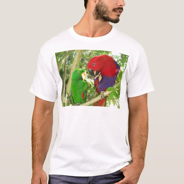 Eclectus Pair T-Shirt (Front)