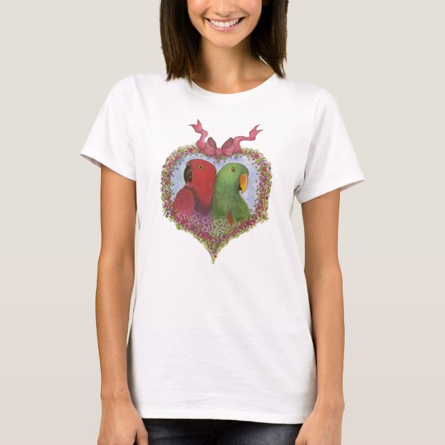 Eclectus Pair T-Shirt (Front)