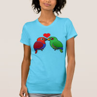 Eclectus Parrots in Love