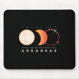 Eclipse 2024 Arkansas Total Eclipse Astronomy Grap Mouse Pad