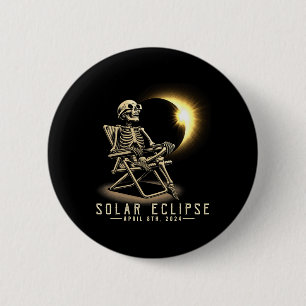 Eclipse 2024 Shirt Total Eclipse April 8th 2024 Sk 6 Cm Round Badge