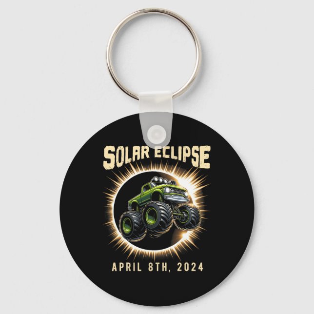 Eclipse 2024 Shirt Total Eclipse April 8th 2024 Tr Key Ring (Front)