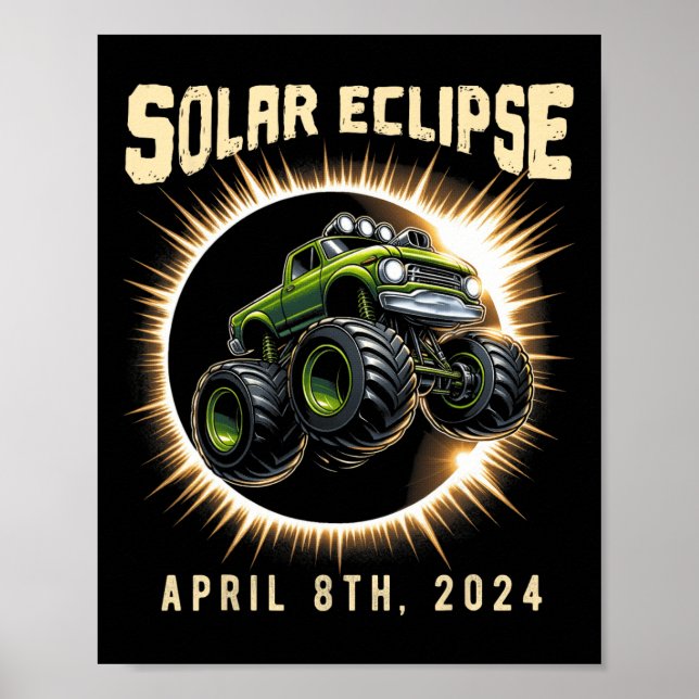 Eclipse 2024 Shirt Total Eclipse April 8th 2024 Tr Poster (Front)