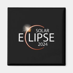 Eclipse 2024 Shirt Total Solar Eclipse Party Magnet