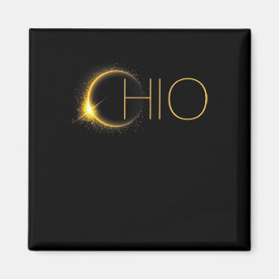 Eclipse 2024 Total Eclipse Solar Eclipse Ohio  Magnet