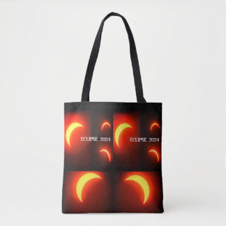 Eclipse 2024 tote bag